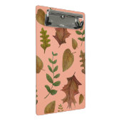 Herbstblätter Mini Klemmbrett (Schrägansicht)