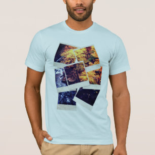 Herbstblätter mit Fluss T-Shirt