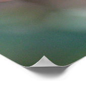 Herbstblätter mit Sonnenlicht Poster (Ecke)