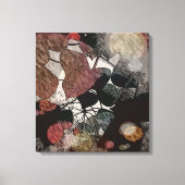 Herbstblätter Moderne Kunst Leinwanddruck (Vorderseite)