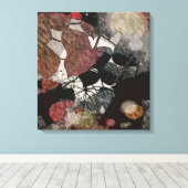 Herbstblätter Moderne Kunst Leinwanddruck (Insitu (Holzboden))