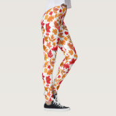 Herbstblätter Muster 02 Keine BG Leggings (Rechts)
