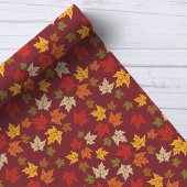 Herbstblätter-Muster Geschenkpapier