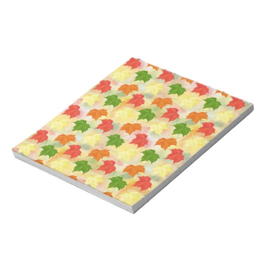 Herbstblätter Notizblock (Rotiert)