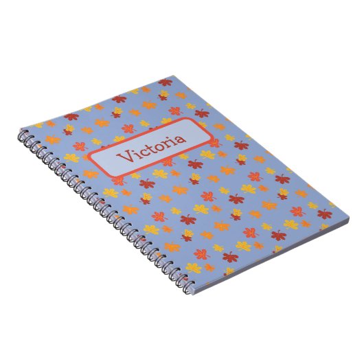 Herbstblätter Notizblock (Rechte Seite)