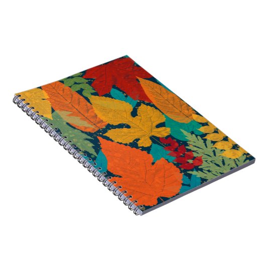 Herbstblätter Notizblock (Rechte Seite)