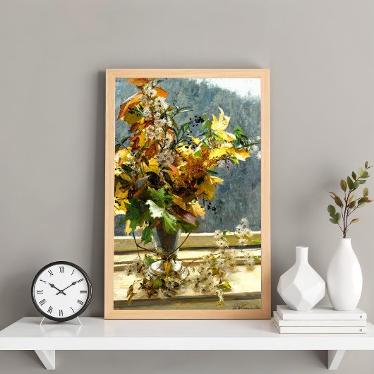 Herbstblätter, Olga Wisinger-Florian-Poster Poster