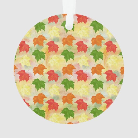 Herbstblätter Ornament (Rückseite)