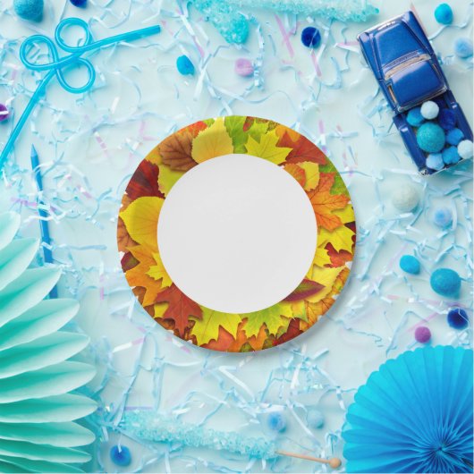 Herbstblätter Pappteller (Party)