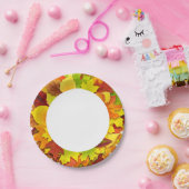 Herbstblätter Pappteller (Party)