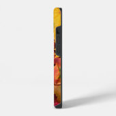 Herbstblätter Personalisieren Name oder Text iPhone Hülle (Linke Seite)