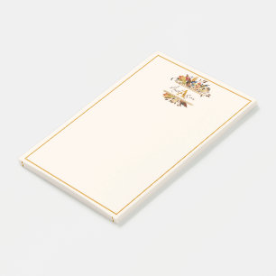 Herbstblätter personalisiert post-it klebezettel