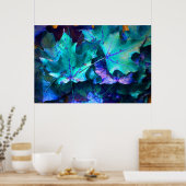 Herbstblätter Poster (Küche)