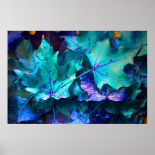 Herbstblätter Poster