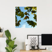 Herbstblätter Poster (Heimbüro)
