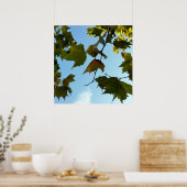 Herbstblätter Poster (Küche)