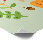 Herbstblätter Poster (Ecke)