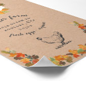 Herbstblätter Poster (Ecke)