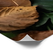 Herbstblätter Poster (Ecke)