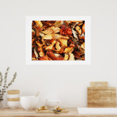 Herbstblätter Poster (Küche)