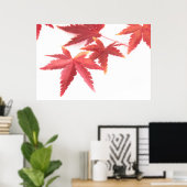 Herbstblätter Poster (Heimbüro)