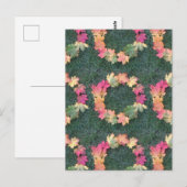 Herbstblätter Postkarte (Vorne/Hinten)