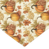 Herbstblätter, Pumpkins und Trauben Kurzer Tischläufer (Ecke)