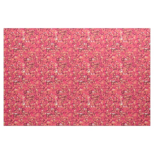 Herbstblätter, Rot und Orange Stoff (Fat Quarter (45,7 x 55,9 cm))