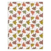 Herbstblätter Rustikaler Erntedank Tischdecke (Vorderseite)