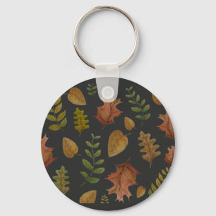 Herbstblätter Schlüsselanhänger