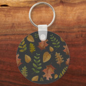 Herbstblätter Schlüsselanhänger (Vorderseite)