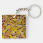 Herbstblätter Schlüsselanhänger (Rückseite)