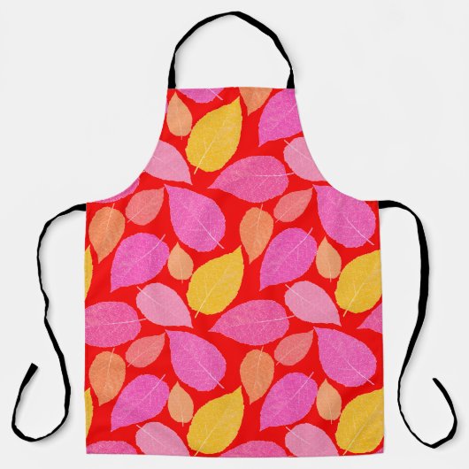 Herbstblätter. Schürze (Vorderseite)