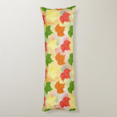 Herbstblätter Seitenschläferkissen (Rückseite (Vertikal))