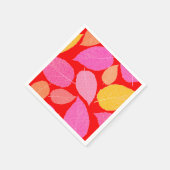 Herbstblätter. Serviette (Ecke)