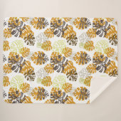 Herbstblätter Sherpadecke (Vorderseite (Horizontal))