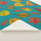 Herbstblätter Sherpadecke (3/4)