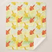 Herbstblätter Sherpadecke (Vorderseite)