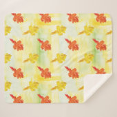 Herbstblätter Sherpadecke (Vorderseite (Horizontal))