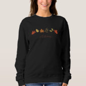 Herbstblätter Sweatshirt (Vorderseite)