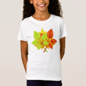 Herbstblätter T-Shirt (Vorderseite)