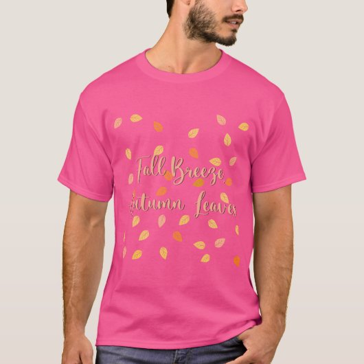 Herbstblätter T-Shirt (Vorderseite)