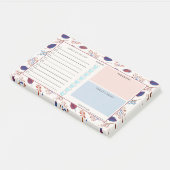 Herbstblätter - täglicher Organisator - Individuel Post-it Klebezettel (angewinkelt)