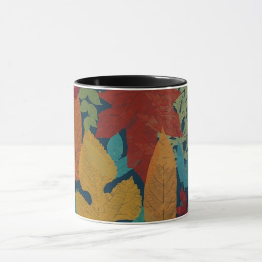 Herbstblätter Tasse (Zentrum)