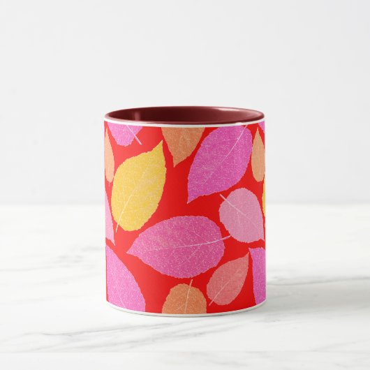 Herbstblätter. Tasse (Zentrum)
