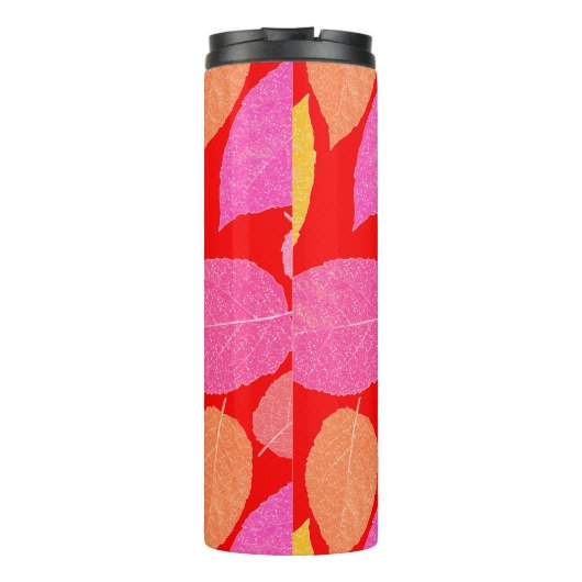 Herbstblätter. Thermosbecher (Rückseite)