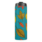 Herbstblätter Thermosbecher (Vorderseite)
