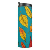 Herbstblätter Thermosbecher (Nach rechts gedreht)