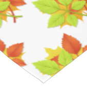 Herbstblätter Tischdecke (Schrägansicht)