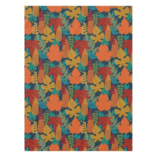 Herbstblätter Tischdecke (Vorderseite)